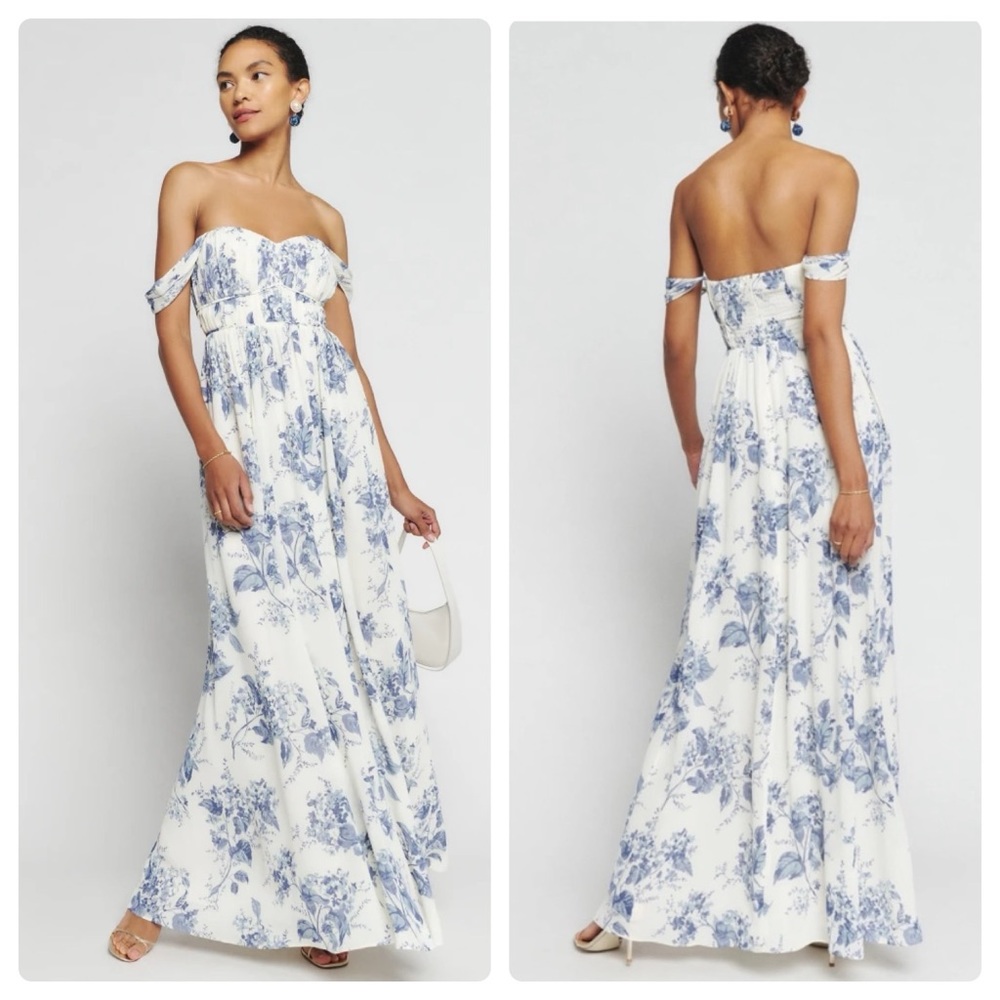 NWT Reformation Jayde Dress in Lupine - Picture 3 of 11